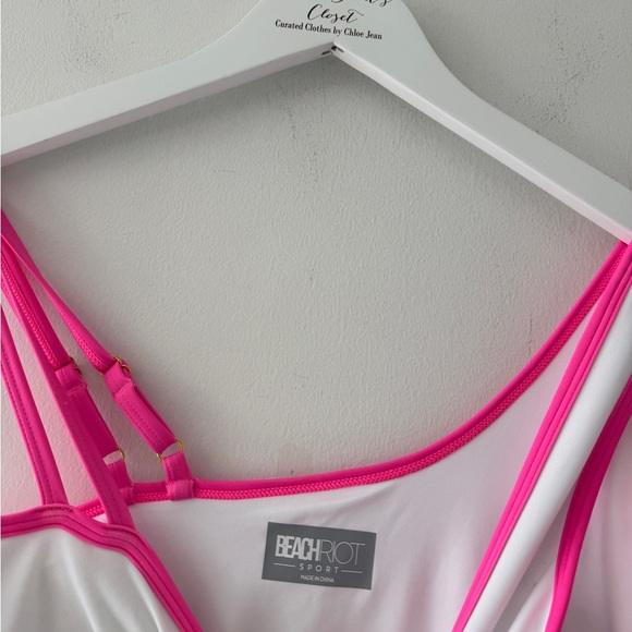 BEACH RIOT Quincy Dress in Strawberry Cream M - Picture 7 of 7